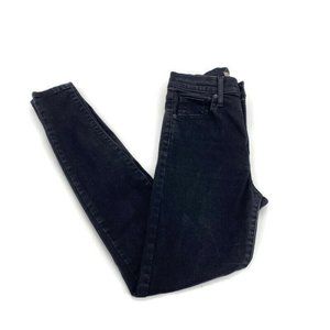 Levi Mile High Super Skinny Jeans Black Stretch